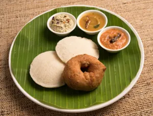 Idli [2 pic] & Vada[1 pic]
