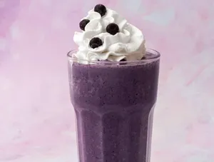 Blue Berry  shake with Ice Cream