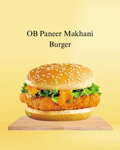 OB Paneer Makhani Burger