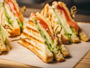 Veg Club Sandwich