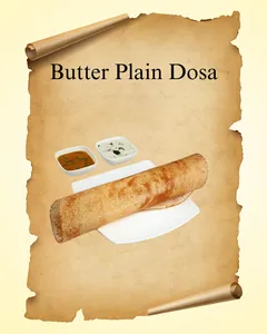 Butter Plain Dosa