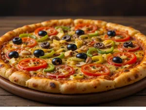 Veg Schwan Pizza