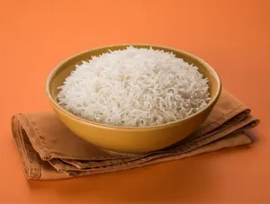 White Rice Half
