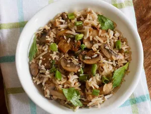 Mushroom Fried Rice