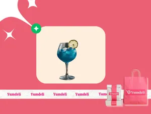 Blue Lagoon Mocktail