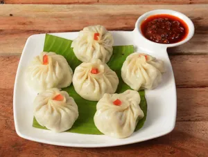 Cheese Corn Steam Momos