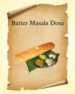 Butter Masala Dosa