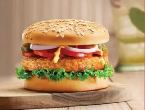 Chicken  With Chees Burger