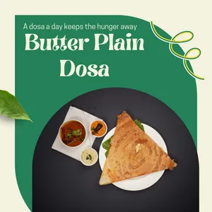 Butter Plain Dosa