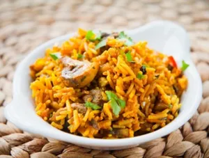 Mushroom Biryani