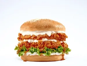 Double Zinger With Chees Burger