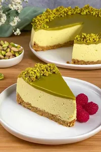 pistachio cheesecake